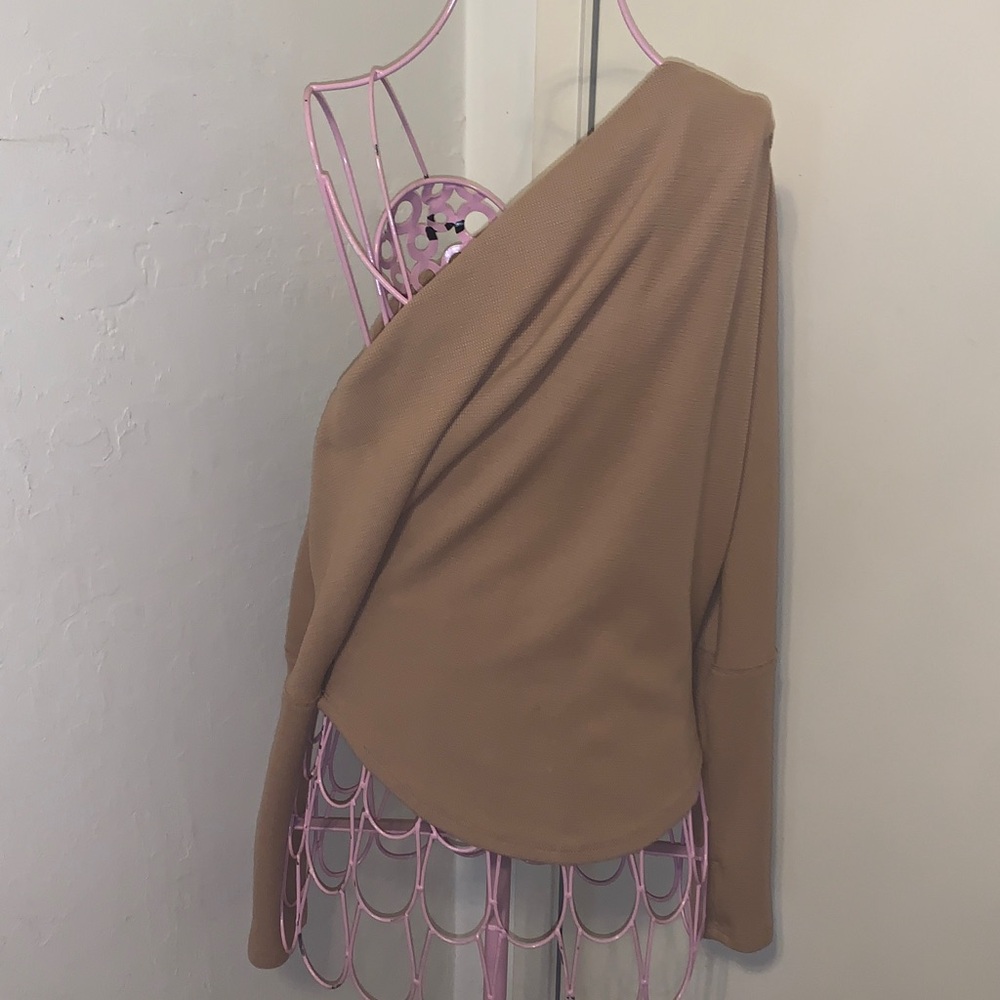 🎁Like New We the Free Tan Waffle L/S Shirt  #OB1164801 - XS - Picture 10 of 12